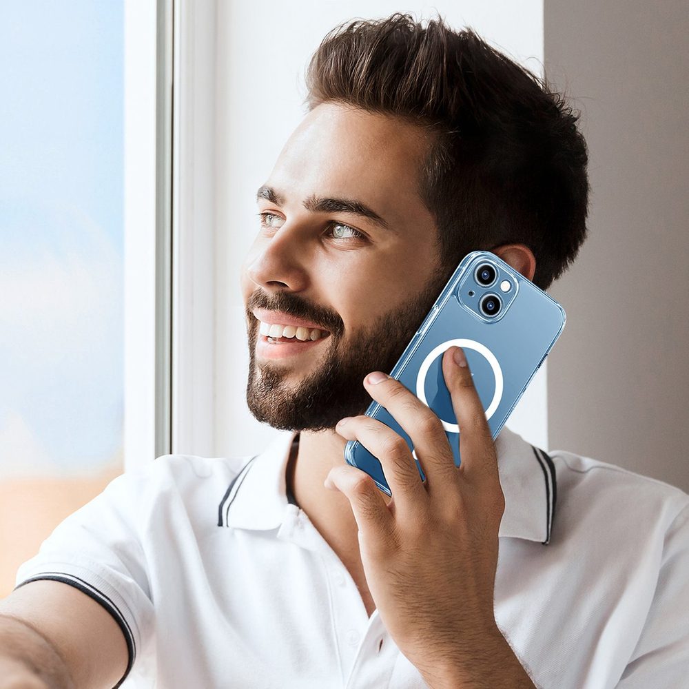 120964_7 Ugreen LP642 Classy Clear Magnetic Protective Case Magnetic Gel Case for iPhone 14 Plus transparent (MagSafe compatible) (90935)eng