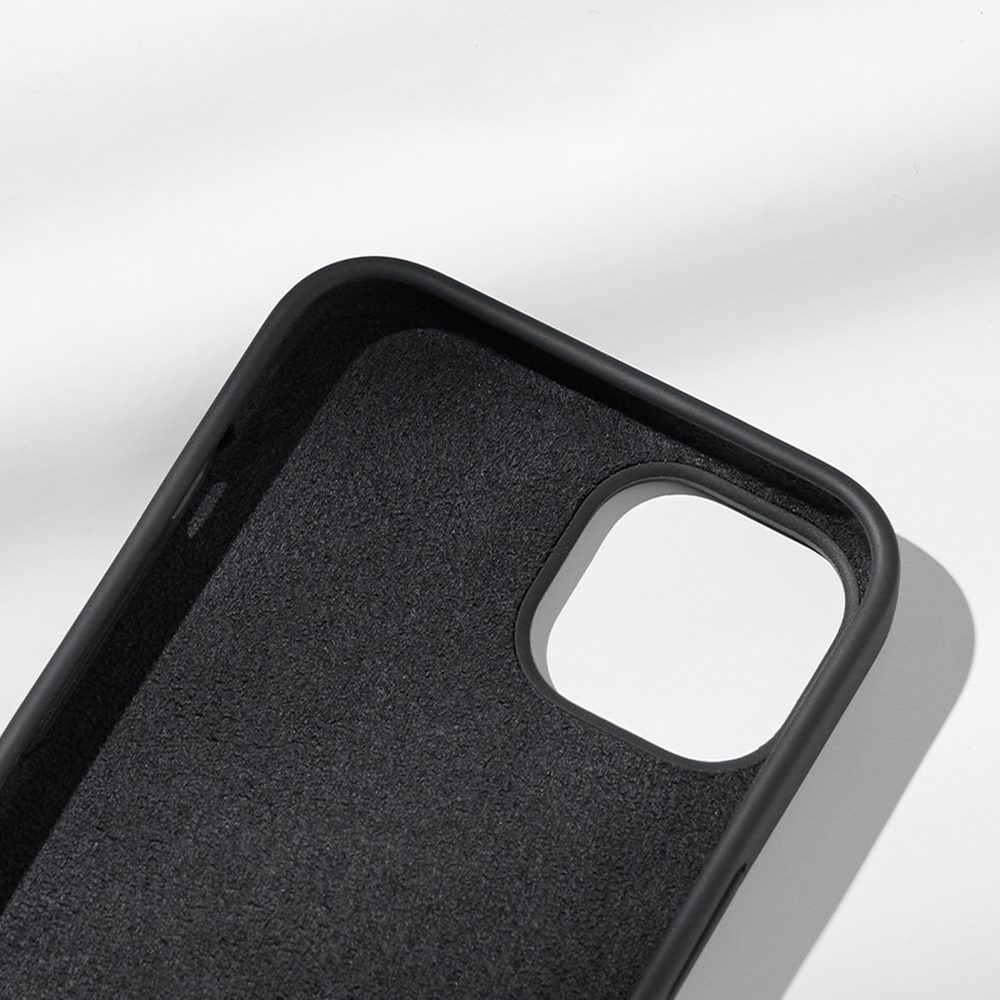 Ugreen LP626 Silky Silicone Protective Case Rubber Flexible Silicone Phone Case for iPhone 14 Plus Black (90920)eng