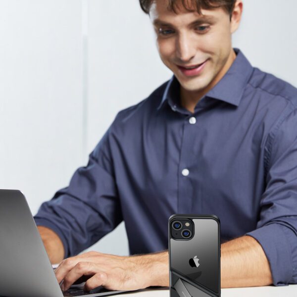 Ugreen LP634 Kickstand Protective Case Hard Cover with Gel Frame and Built-in Stand for iPhone 14 Plus (90925)eng