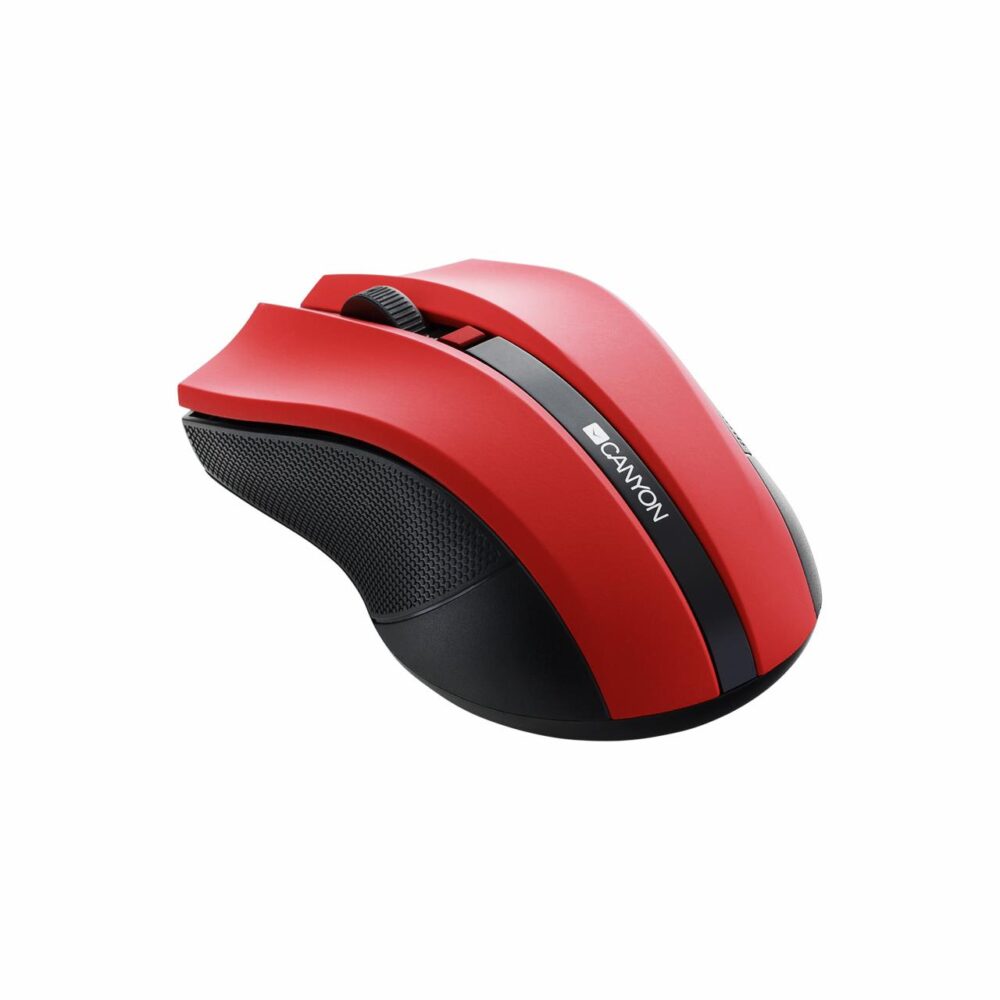 CANYON CMSW05R ΑΣΥΡΜΑΤΟ ΟΠΤΙΚΟ ΠΟΝΤΙΚΙ, 4 ΚΟΥΜΠΙΑ, ΚΟΚΚΙΝΟ