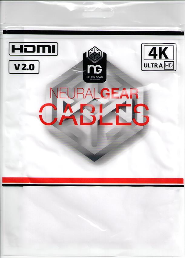 NG ΚΑΛΩΔΙΟ HDMI v2.0 MALE-MALE 1.8m