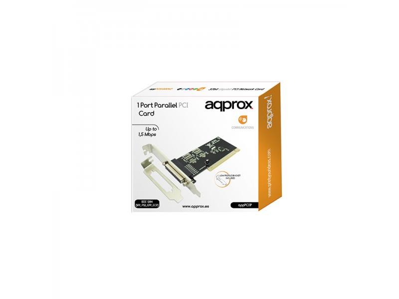 APPROX ΚΑΡΤΑ PCI 1 PARALLEL HIGH + LOW PROFILE