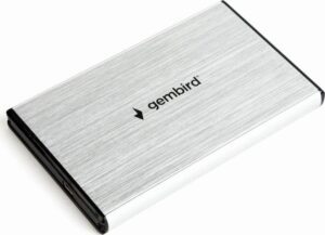GEMBIRD ΘΗΚΗ ΓΙΑ HDD 2.5" USB 3.0 SILVER ALUMINIUM