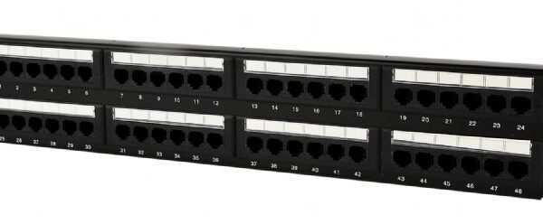 GEMBIRD PATCH PANEL CAT6, 48 ΘΕΣΕΩΝ