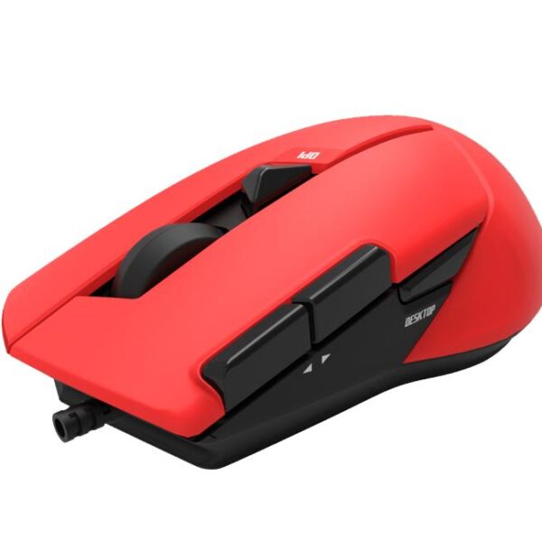 14906 MARVO M428 ΕΝΣΥΡΜΑΤΟ GAMING ΠΟΝΤΙΚΙ, 4800DPI 7 ΠΡΟΓΡ. ΠΛΗΚΤΡΑ, ΚΟΚΚΙΝΟ