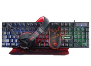 15028 MARVO CM409 GAMING SET, ΠΛΗΚΤΡΟΛΟΓΙΟ + ΠΟΝΤΙΚΙ + MOUSEPAD + ΑΚΟΥΣΤΙΚΑ