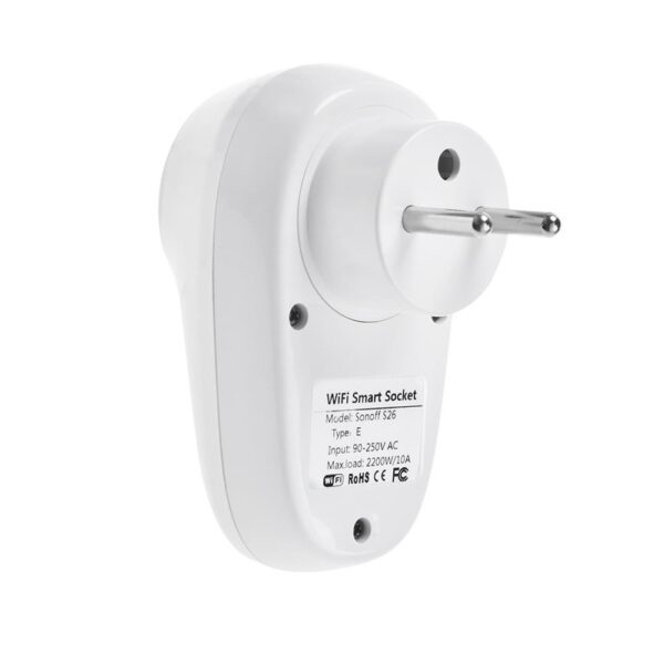 15110 SONOFF S26TPF-DE - WIFI SMART PLUG EU