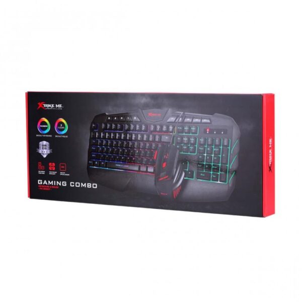XTRIKE MK-880KIT WIRED MOUSE AND KEYBOARD COMBO