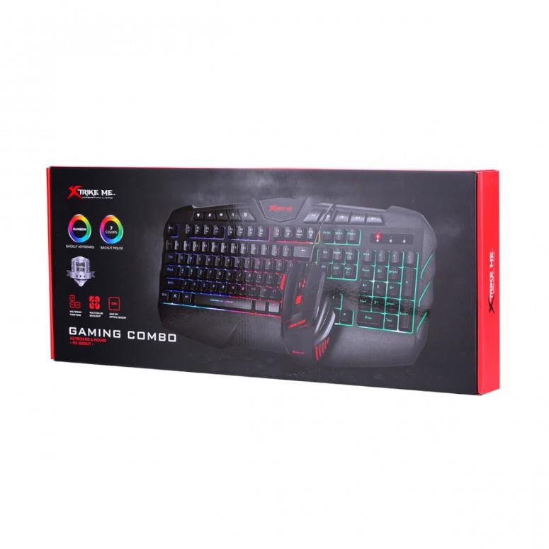 XTRIKE MK-880KIT WIRED MOUSE AND KEYBOARD COMBO