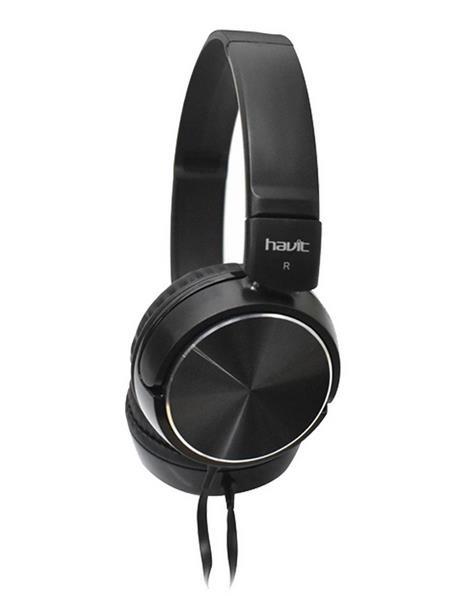 15536 HAVIT H2178 ΑΚΟΥΣΤΙΚΑ ΜΕ ΜΙΚΡΟΦΩΝΟ, ΠΛΑΚΕ ΚΑΛΩΔΙΟ, ΜΑΥΡΟ
