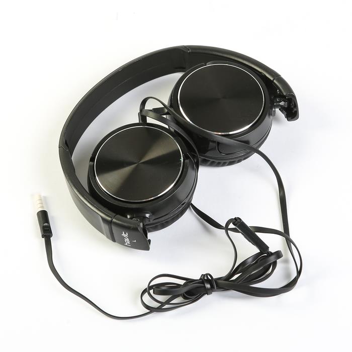 15537 HAVIT H2178 ΑΚΟΥΣΤΙΚΑ ΜΕ ΜΙΚΡΟΦΩΝΟ, ΠΛΑΚΕ ΚΑΛΩΔΙΟ, ΜΑΥΡΟ