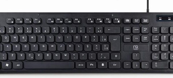 16112 NG ΠΛΗΚΤΡΟΛΟΓΙΟ NG-KB-MCH-04 GR USB BLACK