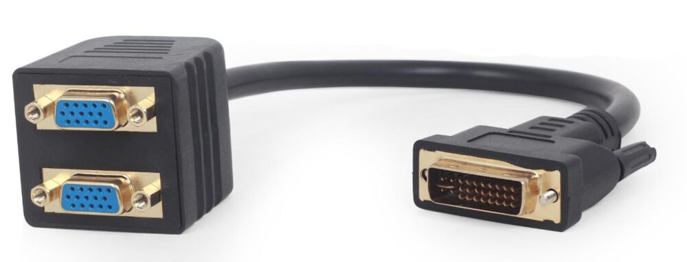 16353 ΔΙΑΚΛΑΔΩΤΗΣ DVI-I ΣΕ 2 VGA 0.2 m