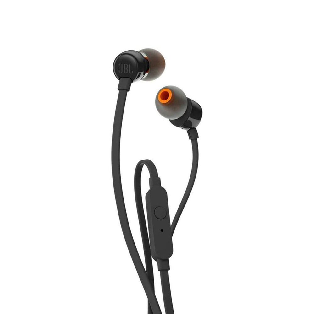 JBL Tune 160 in-ear headphones, 3.5mm mini jack with remote control - blackeng