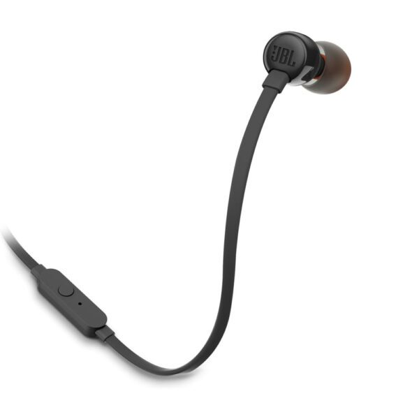 JBL Tune 160 in-ear headphones, 3.5mm mini jack with remote control - blackeng