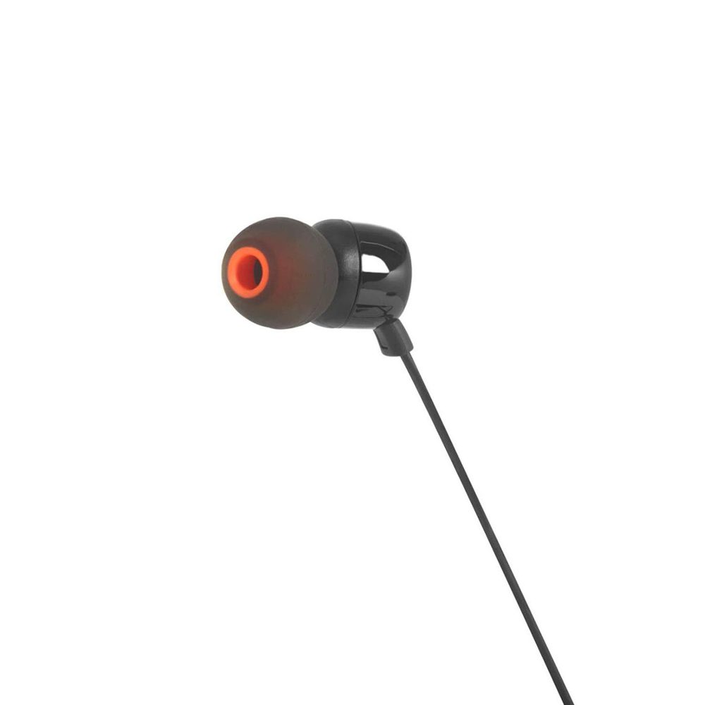 JBL Tune 160 in-ear headphones, 3.5mm mini jack with remote control - blackeng
