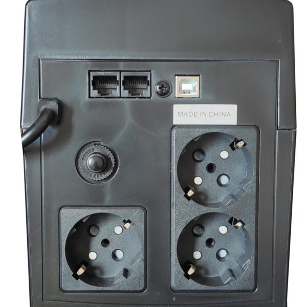 16452 NG UPS 1500VA/900W ΜΕ AVR, LINE INTERACTIVE, USB, 3 SCHUKO, 2 x 12V8A, ΟΘΟΝΗ