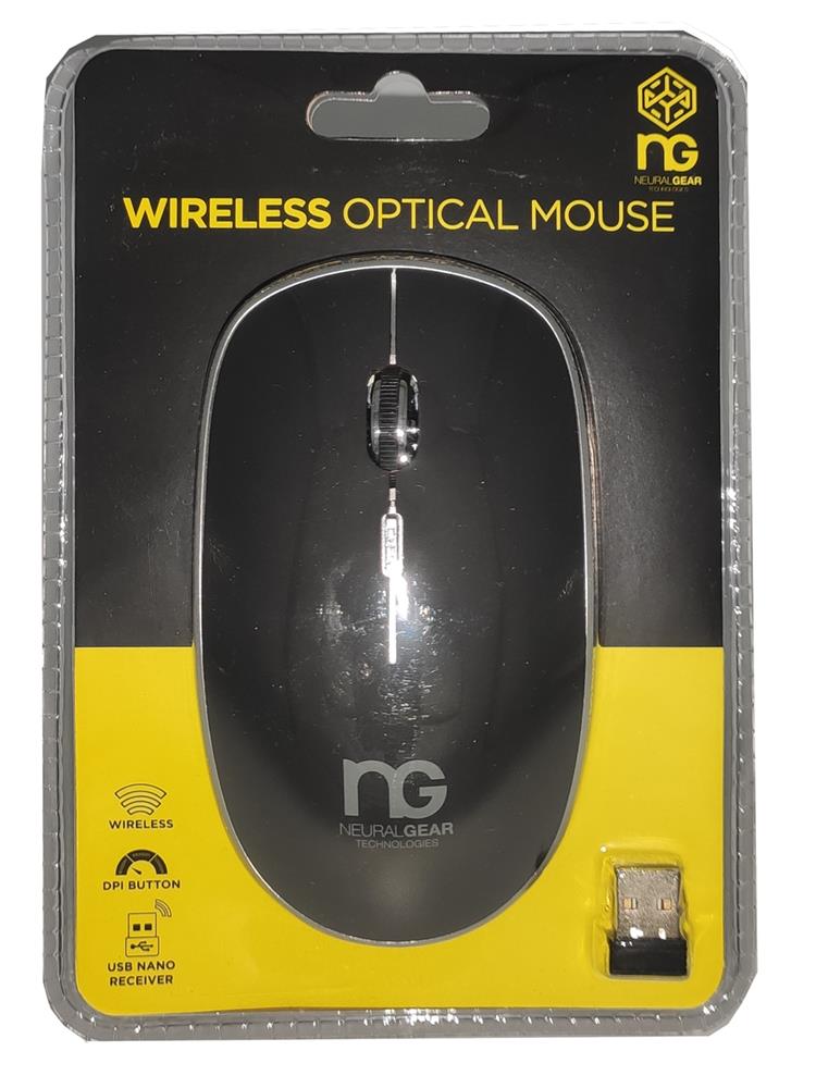 16464 NG ΑΣΥΡΜΑΤΟ ΠΟΝΤΙΚΙ NG-MUSW-4B-01 USB ΜΑΥΡΟ