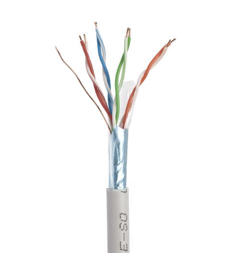 NG ΚΑΛΩΔΙΟ ΔΙΚΤΥΟΥ FTP ΓΚΡΙ CAT6 CCA 305m