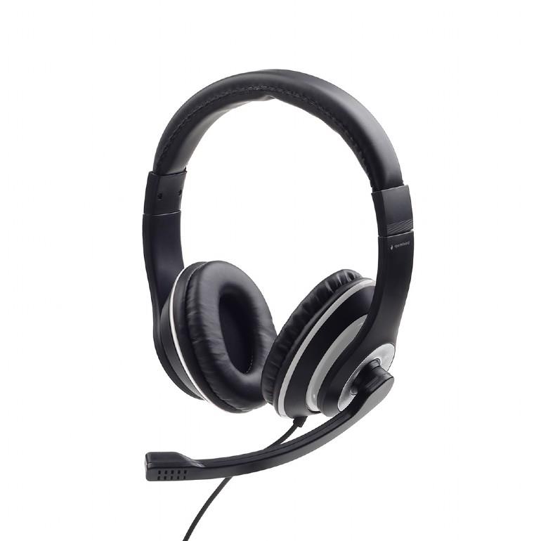 GEMBIRD HEADSET ΜΑΥΡΟ/ΛΕΥΚΟ MHS-003