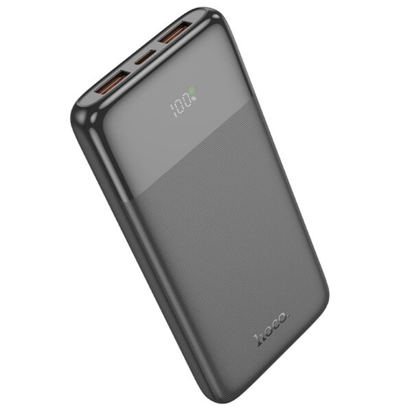 HOCO powerbank 10 000 mAh PD QC3.0 3A 22,5W J121 black