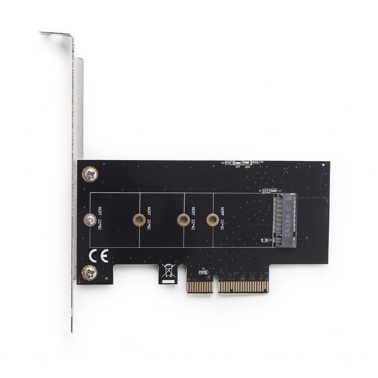 17329 GEMBIRD M.2 SSD ADAPTER PCI-E WITH EXTRA LOW PROFILE BRACKET