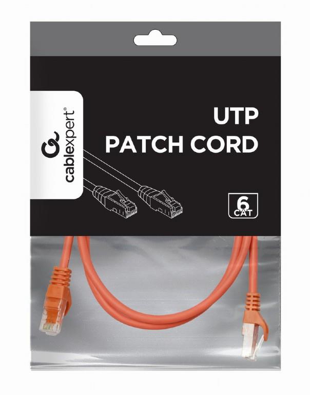 CABLEXPERT ΚΑΛΩΔΙΟ UTP CAT6 1m, RED