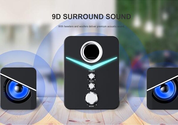 HAVIT ΗΧΕΙΑ SF123BT 2.1 ΜΕ LED, BLUETOOTH