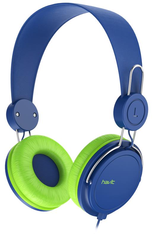 17477 HAVIT ΑΚΟΥΣΤΙΚΑ HV-H2198d, ΔΙΧΡΩΜΑ ΜΠΛΕ/ΛΑΧΑΝΙ