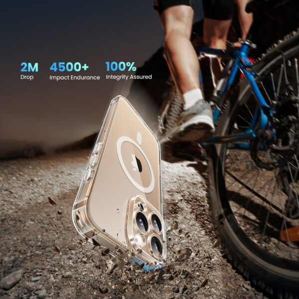 Ugreen Classy Clear Magnetic Case for iPhone 16 Pro - Transparenteng