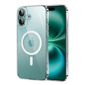 Ugreen Classy Clear Magnetic iPhone 16 Case - Transparenteng