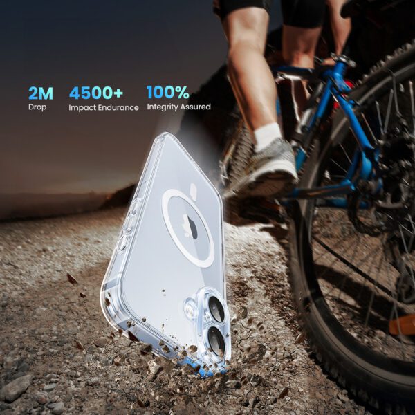 Ugreen Classy Clear Magnetic Case for iPhone 16 Plus - Transparenteng