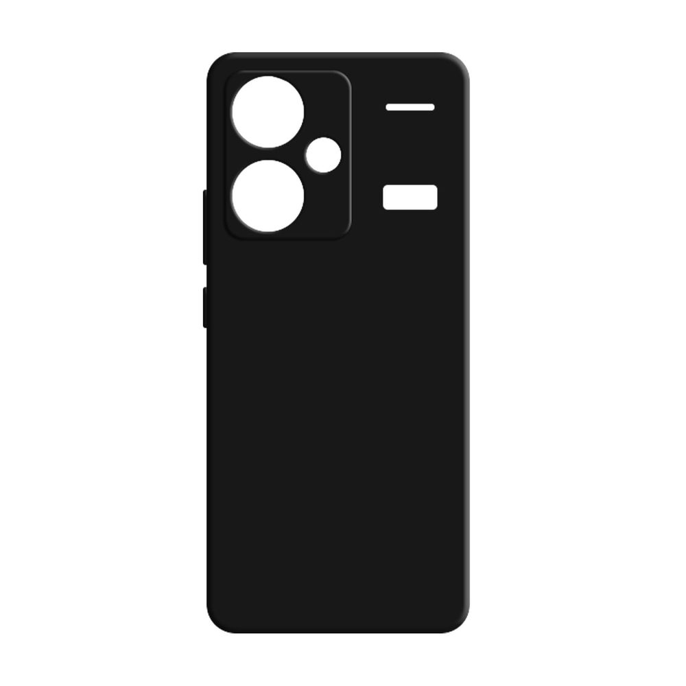 180404_4 3mk Silicone Case for Xiaomi Redmi Note 13 Pro+ - Blackeng