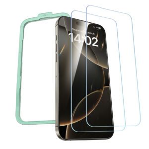 Ugreen SP629 Tempered Glass with Mounting Frame for iPhone 16 Pro (2 pcs.)eng