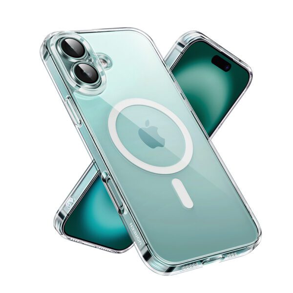 Ugreen Classy Clear Magnetic Case with MagSafe for iPhone 16 Plus - Cleareng