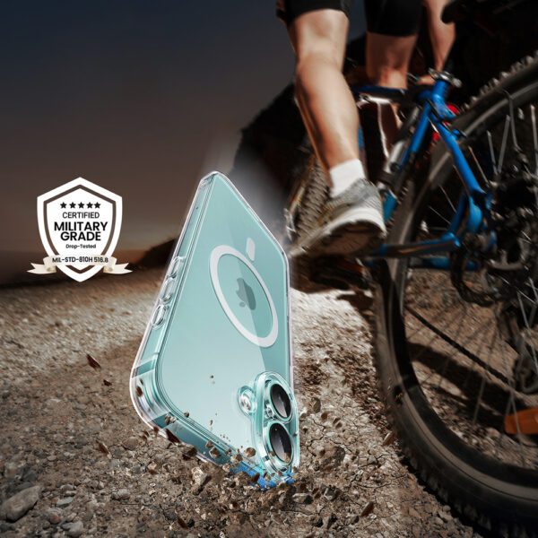 Ugreen Classy Clear Magnetic Case with MagSafe for iPhone 16 Plus - Cleareng