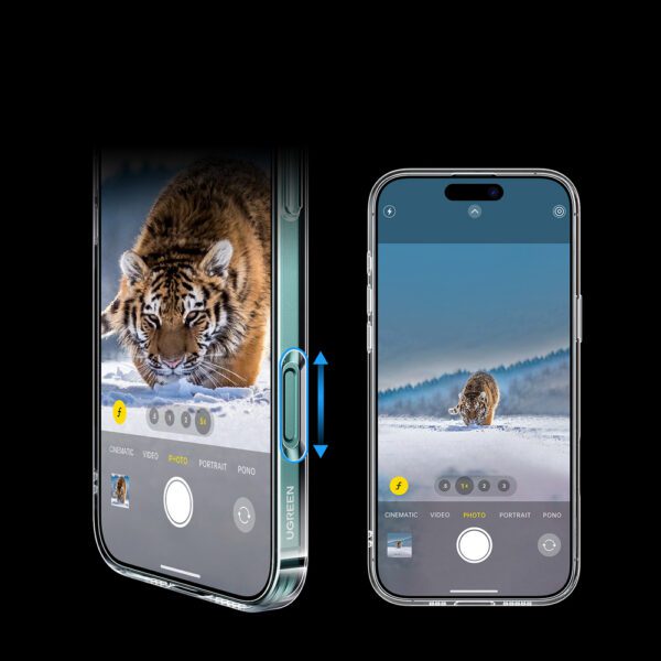 Ugreen Classy Clear Magnetic Case with MagSafe for iPhone 16 Plus - Cleareng