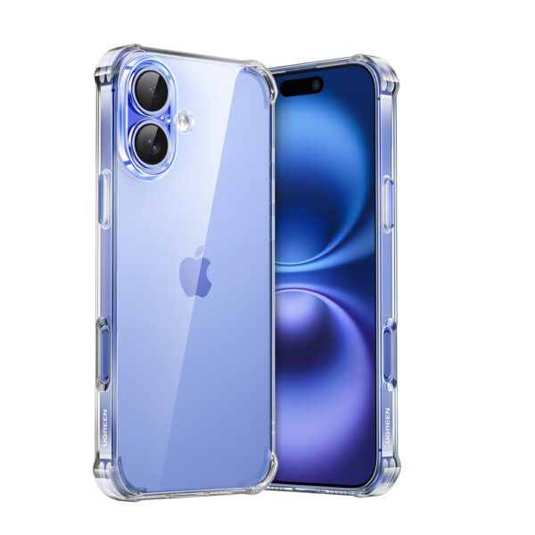 Ugreen Bright Cushion CA101 iPhone 16 Case - Transparenteng