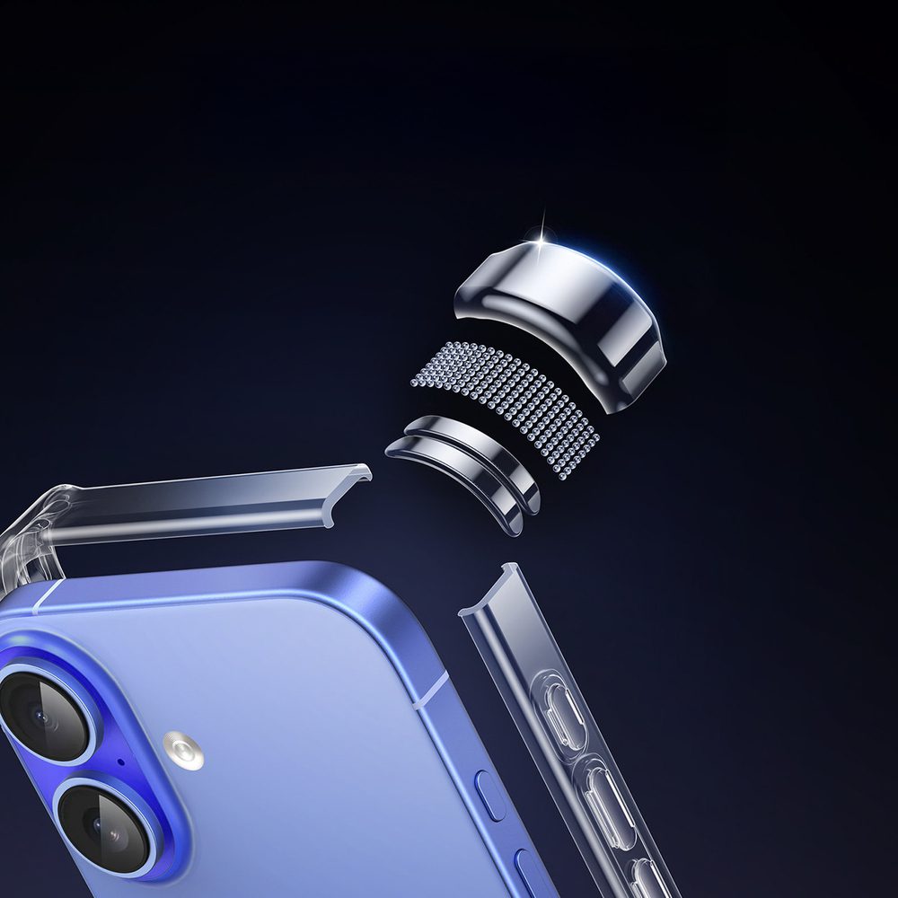 Ugreen Bright Cushion CA101 iPhone 16 Case - Transparenteng