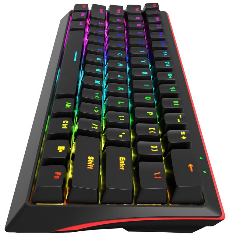 MARVO KG962 GAMING RGB ΜΗΧΑΝΙΚΟ ΠΛΗΚΤΡΟΛΟΓΙΟ, ΜΑΥΡΟ