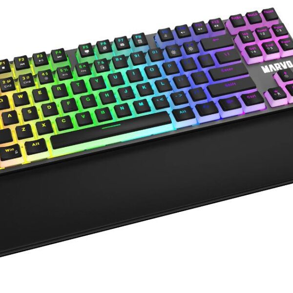 18387 MARVO KG946 GAMING RGB ΜΗΧΑΝΙΚΟ ΠΛΗΚΤΡΟΛΟΓΙΟ, ΚΟΚΚΙΝΟΙ ΔΙΑΚΟΠΤΕΣ