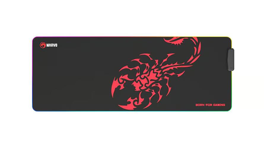 MARVO MOUSEPAD MG011 ΜΕ RGB ΦΩΣ, 900x300 mm