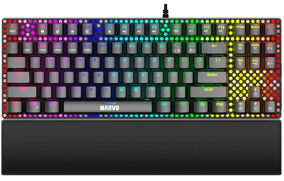 MARVO CM373 GAMING SET, ΜΗΧΑΝΙΚΟ ΠΛΗΚΤΡΟΛΟΓΙΟ+ΠΟΝΤΙΚΙ