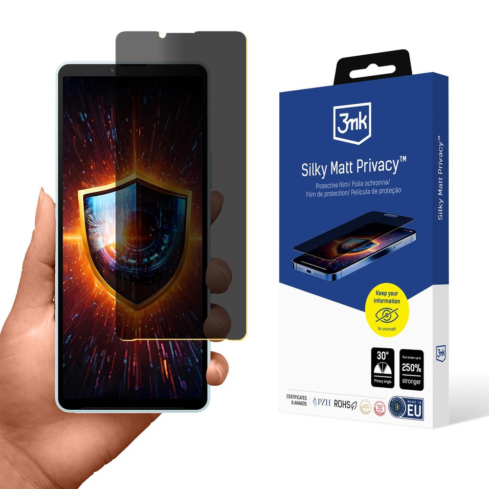 Privacy screen protector 3mk Silky Matt Privacy for Sony Xperia 10 VIeng