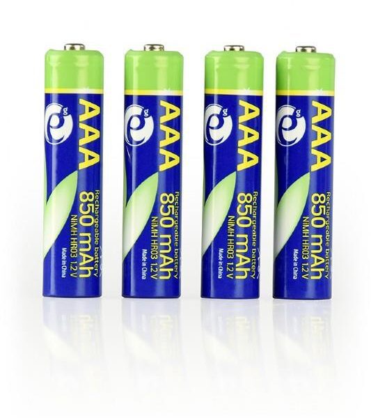 ΜΠΑΤΑΡΙΕΣ Ni-MH ΕΠΑΝΑΦΟΡΤΙΖΟΜΕΝΕΣ AAA ,850mAh, 4PS BLISTER