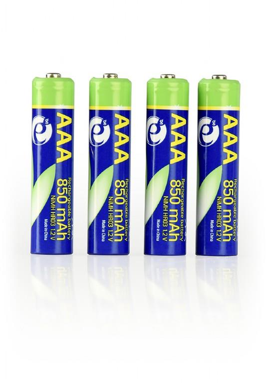 ΜΠΑΤΑΡΙΕΣ Ni-MH ΕΠΑΝΑΦΟΡΤΙΖΟΜΕΝΕΣ AAA ,850mAh, 4PS BLISTER