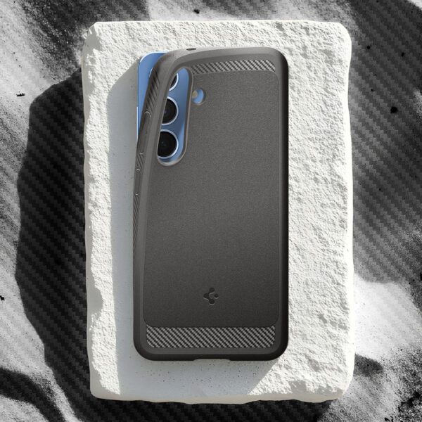 Spigen Rugged Armor Mag MagSafe Case for Samsung Galaxy S25 - Grayeng
