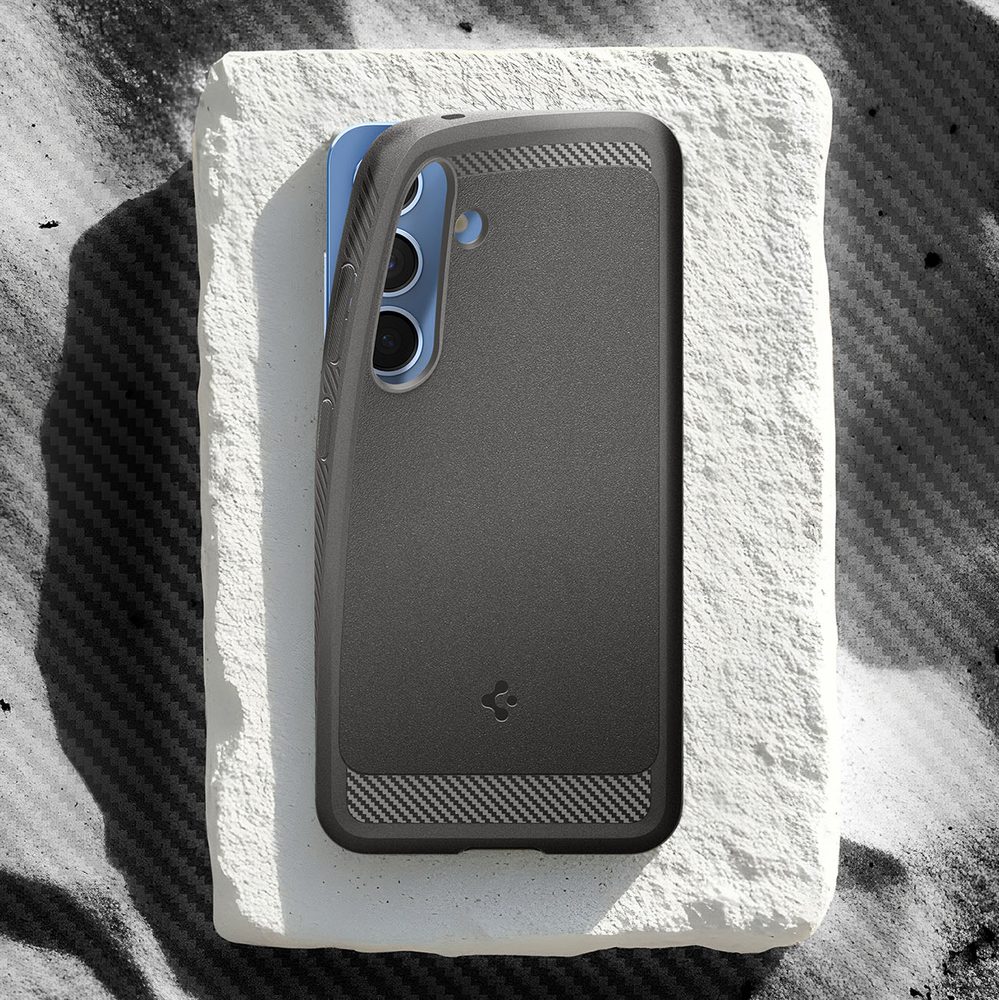 Spigen Rugged Armor Mag MagSafe Case for Samsung Galaxy S25 - Grayeng