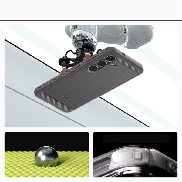 Spigen Rugged Armor Mag MagSafe Case for Samsung Galaxy S25 - Grayeng