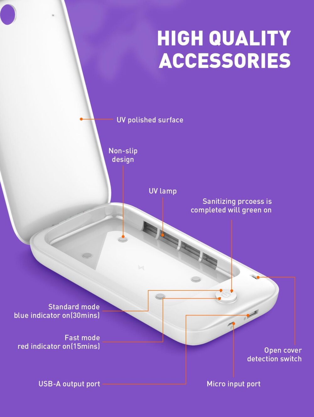 LDNIO UVS10 UV DISINFECTION BOX